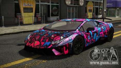 Lamborghini Huracan LE-R S10 para GTA 4