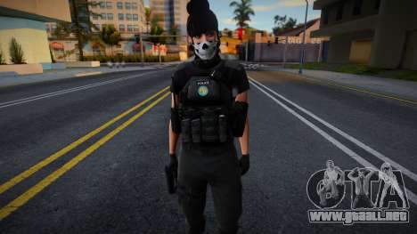 Police-Girl v2 para GTA San Andreas