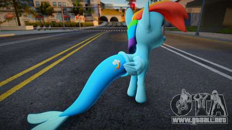 Rainbow Dash Mermaid para GTA San Andreas