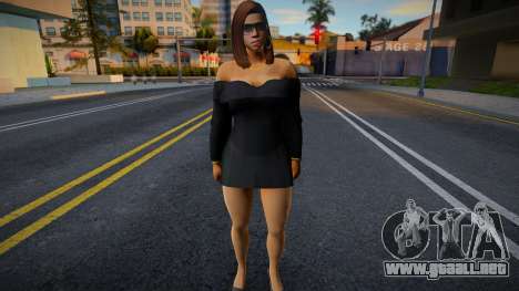GTA VI - Lucia Off The Shoulder Fitted Dress v2 para GTA San Andreas