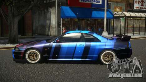 Nissan Skyline R33 R-Ti S1 para GTA 4