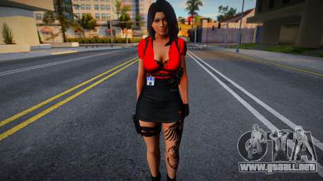 Skin Girl FBI v2 para GTA San Andreas