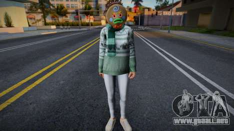 Hitomi - Christmas Sweater Leggings v1 para GTA San Andreas