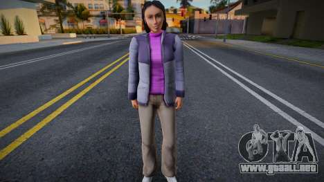 Mujer Ordinaria en KR Style 8 para GTA San Andreas