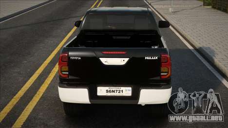 Toyota Hilux Revo 2022 para GTA San Andreas