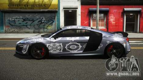 Audi R8 Competition S10 para GTA 4