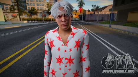 Piel de hombre en pijama para GTA San Andreas