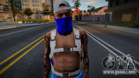 New Gangster man v7 para GTA San Andreas