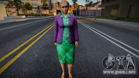 Mujer Ordinaria en Estilo KR 1 para GTA San Andreas