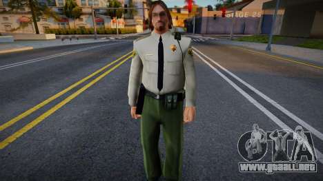 Sheriff Department Wmyclot (Kurt Cobain) para GTA San Andreas
