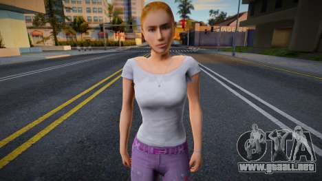 Muchacha joven en estilo KR 4 para GTA San Andreas