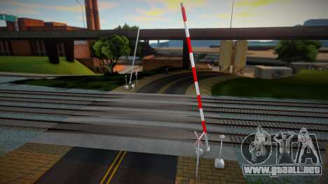 One Tracks old barrier with bell para GTA San Andreas