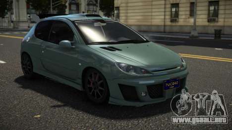 Peugeot 206 R-Tune para GTA 4