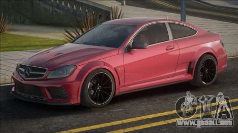 Mercedes-Benz C63 AMG W204 [VR] para GTA San Andreas