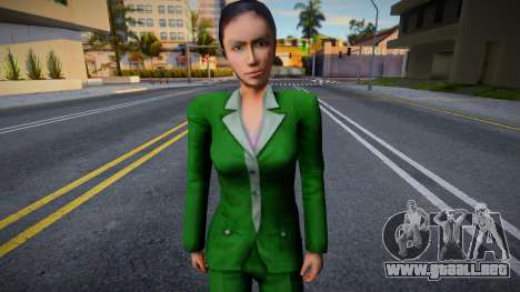 Mujer de negocios en estilo KR 1 para GTA San Andreas