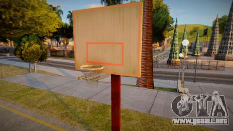 Cancha de baloncesto HD para GTA San Andreas
