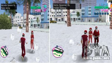 Сelebrate Navidad para GTA Vice City