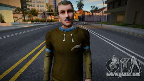 Hombre bigotudo al estilo KR para GTA San Andreas