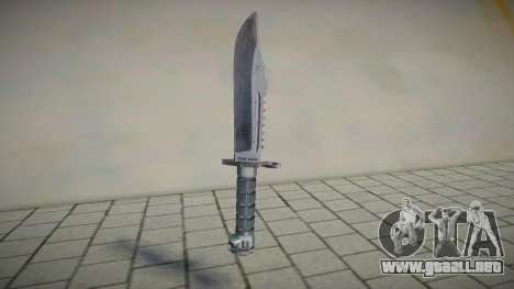 Nuevo cuchillo 2 para GTA San Andreas