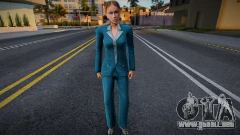 Mujer de negocios en estilo KR 3 para GTA San Andreas
