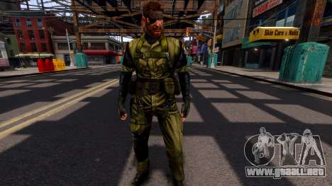 Big Boss (Metal Gear Solid Peace Walker) para GTA 4