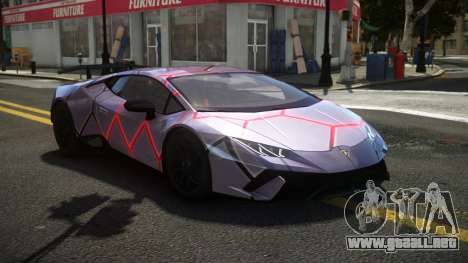 Lamborghini Huracan LE-R S8 para GTA 4