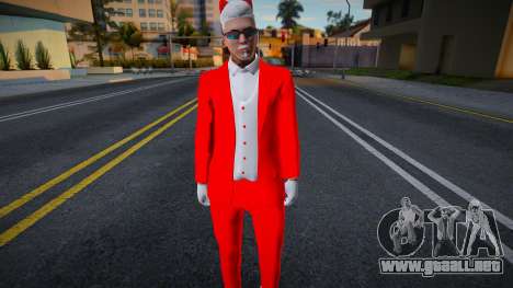 Gángster con chaqueta roja para GTA San Andreas
