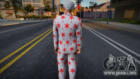 Piel de hombre en pijama para GTA San Andreas