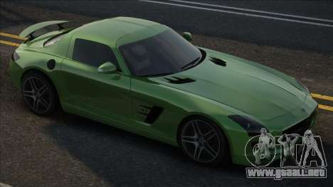 Mercedes-Benz SLS AMG [Green] para GTA San Andreas