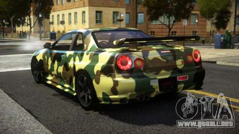 Nissan Skyline R34 R-Sport S5 para GTA 4