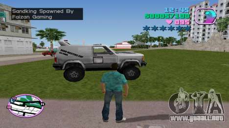 Genera un número ilimitado de coches de SandKing para GTA Vice City