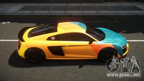 Audi R8 V10 E-Style S6 para GTA 4