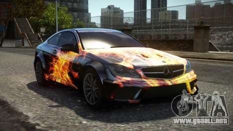 Mercedes-Benz C63 AMG LR S14 para GTA 4