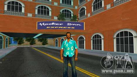 Tommy Blue Flowers para GTA Vice City