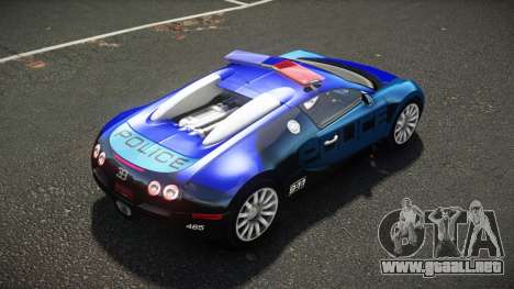 Bugatti Veyron Police V1.2 para GTA 4
