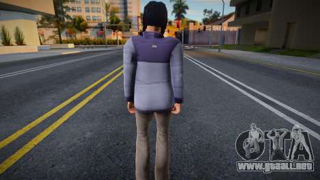 Mujer Ordinaria en KR Style 8 para GTA San Andreas