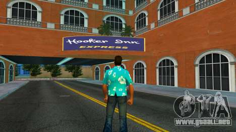 Tommy Blue Flowers para GTA Vice City