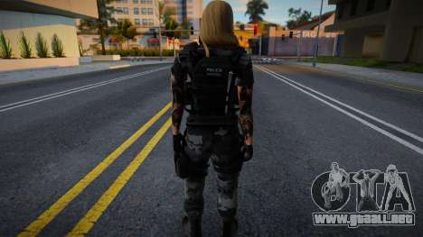 Mujer policía para GTA San Andreas