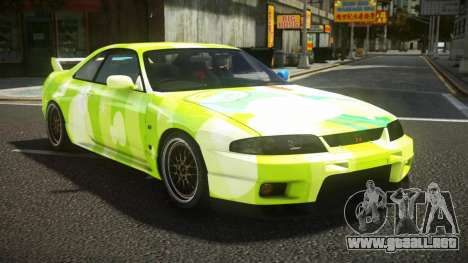 Nissan Skyline R33 R-Ti S9 para GTA 4