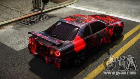 Nissan Skyline R34 R-Sport S4 para GTA 4