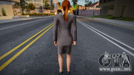 Mujer de negocios en estilo KR 2 para GTA San Andreas