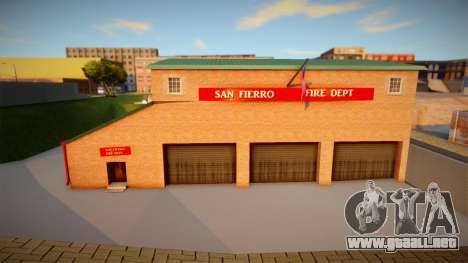 San Fierro Fire Station R-TXD 2023 V.2 para GTA San Andreas