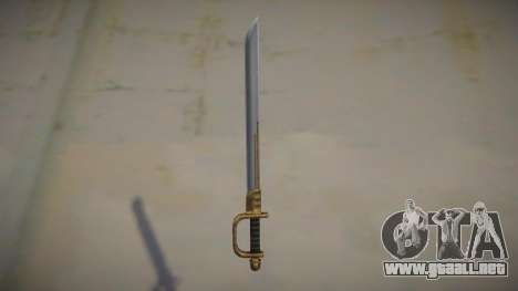 Espada de la Guardia para GTA San Andreas