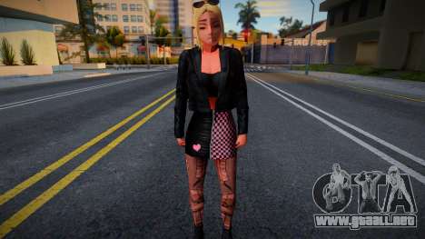 Rubia de moda 2 para GTA San Andreas