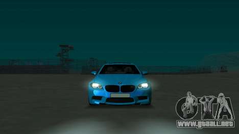 BMW M5 F10 (YuceL) para GTA San Andreas