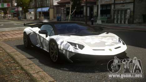 Lamborghini Aventador SV-J S14 para GTA 4