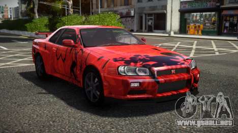 Nissan Skyline R34 N-Tune S7 para GTA 4