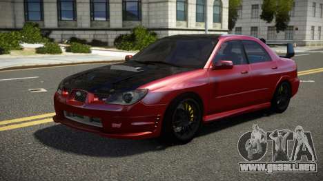 Subaru Impreza WRX STi GT para GTA 4