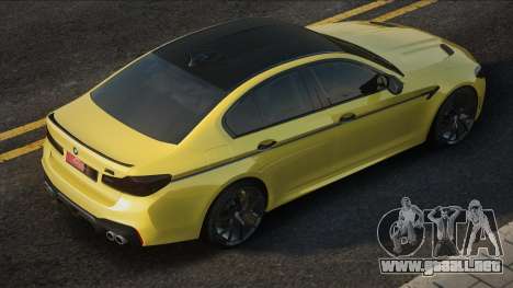 BMW M5 F90 [Yellow] para GTA San Andreas