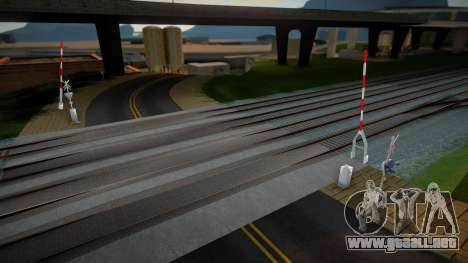 Two tracks barrier different 2 para GTA San Andreas